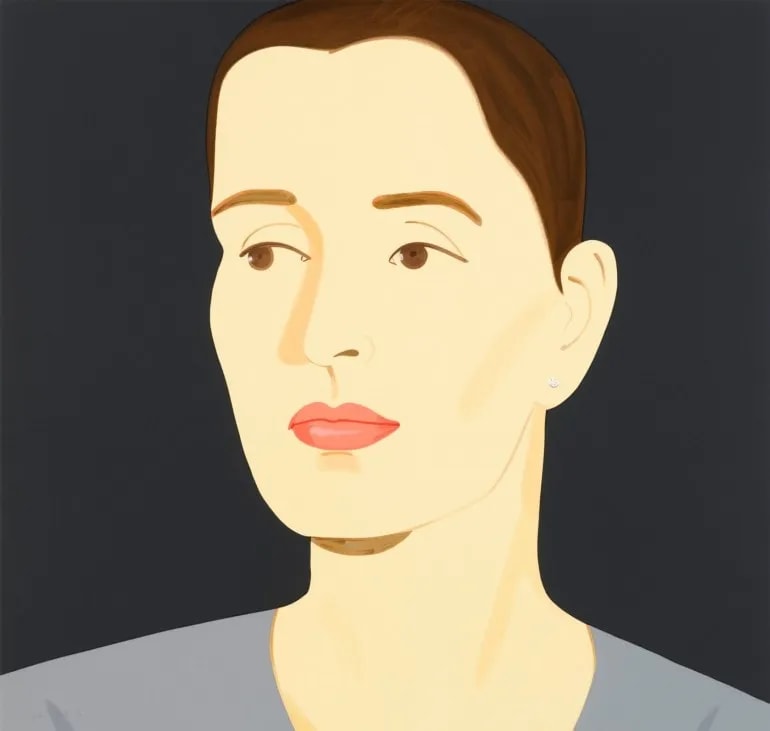 Alex Katz - Vivien, 2012, Silkscreen