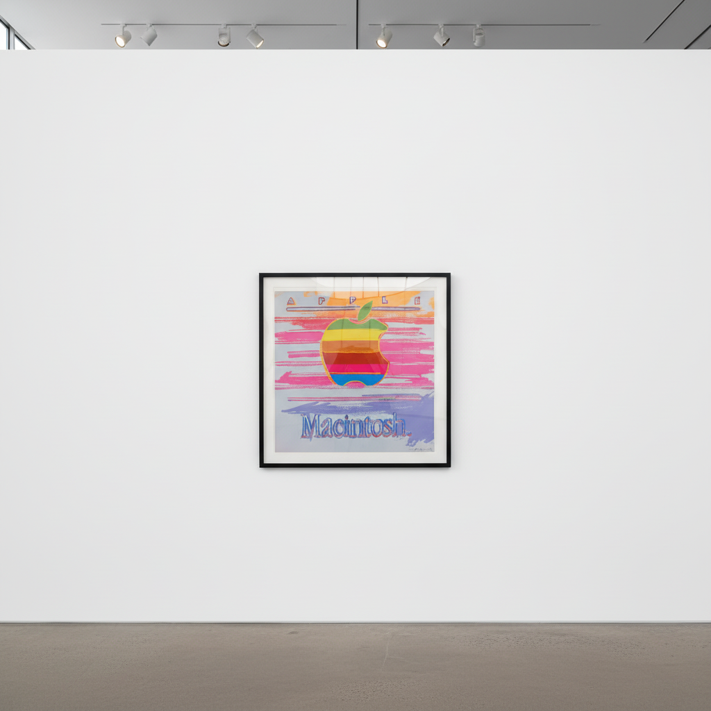 Andy Warhol - Apple Trial Proof TP 18/30 from Ads, 1985, Screen print on Lenox Museum Board