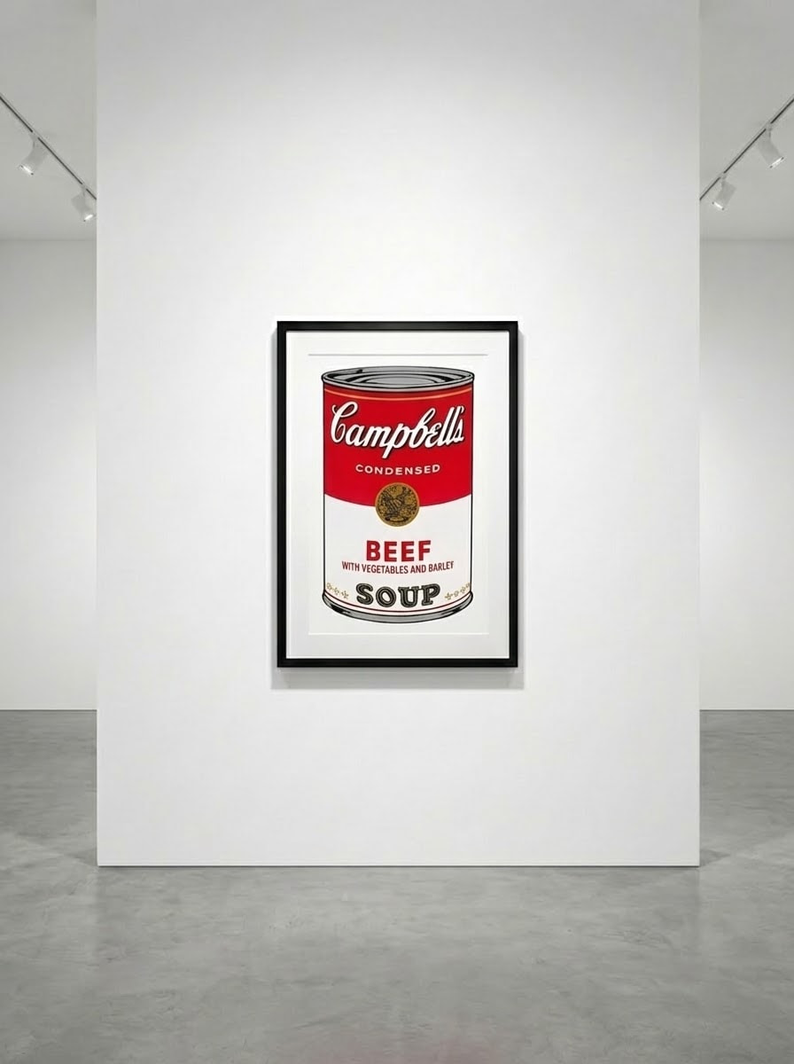 Andy Warhol - Beef Soup F.S. II 49, 1968, Screen print