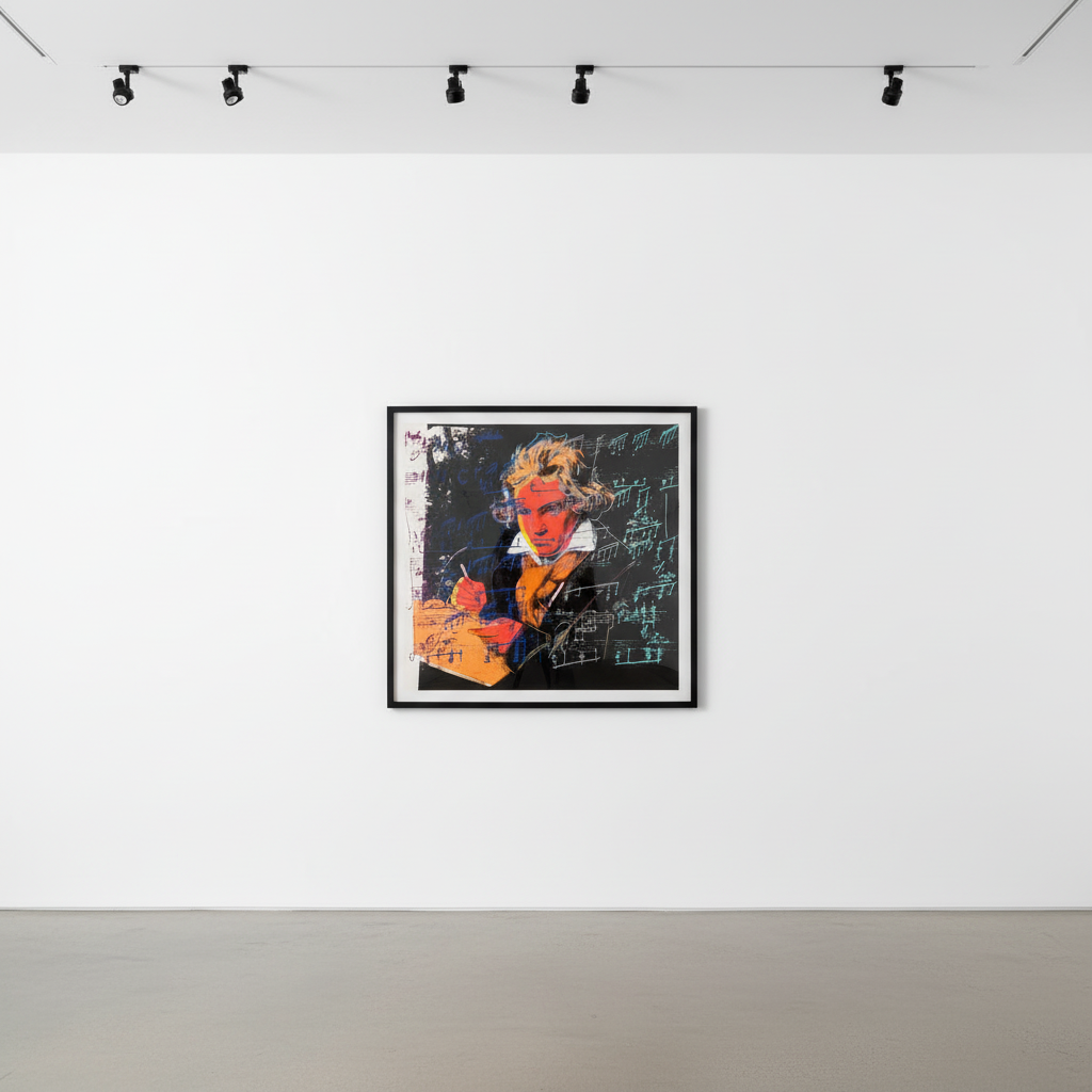 Andy Warhol - Beethoven F.S. IIB 390-393, 1987, Screen print