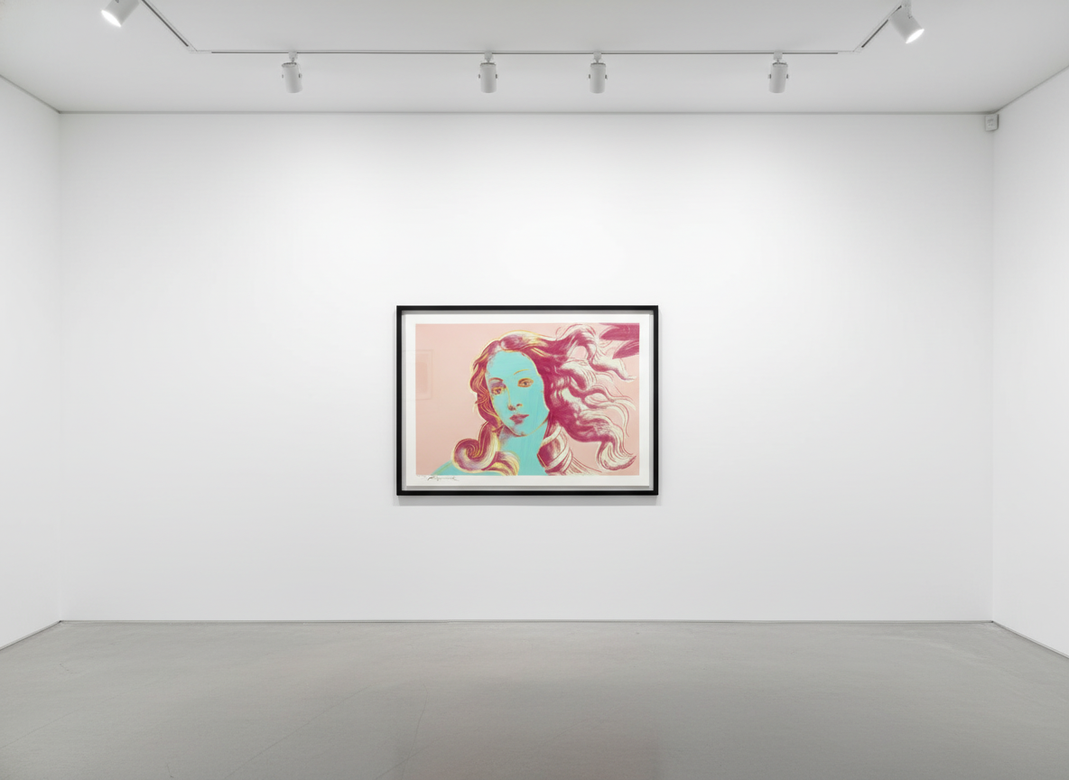 Andy Warhol - Birth Of Venus Trial Proof TP 1/36, 1984, Screen print on Arches Aquarelle Cold Pressed paper