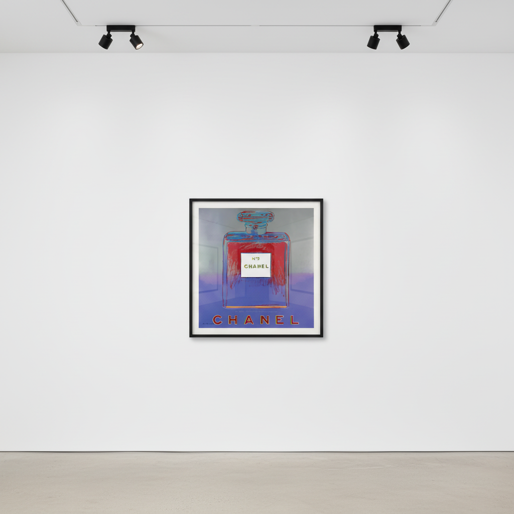 Andy Warhol - Chanel Trial Proof TP 11/30 from Ads, 1985, Screen print on Lenox Museum Board