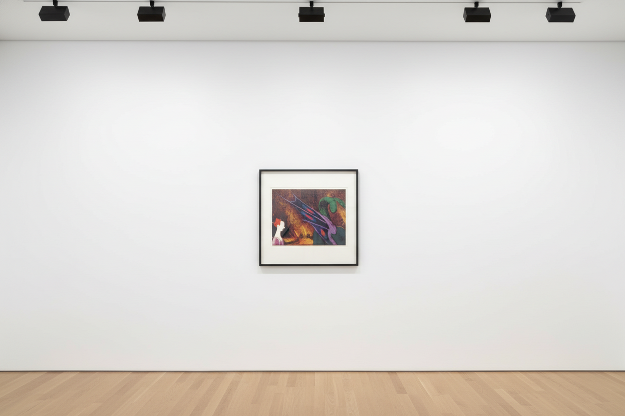 Andy Warhol - Details of Renaissance Paintings (Paolo Uccello, St. George and the Dragon, 1460), (FS II.326), 1984, Screen...