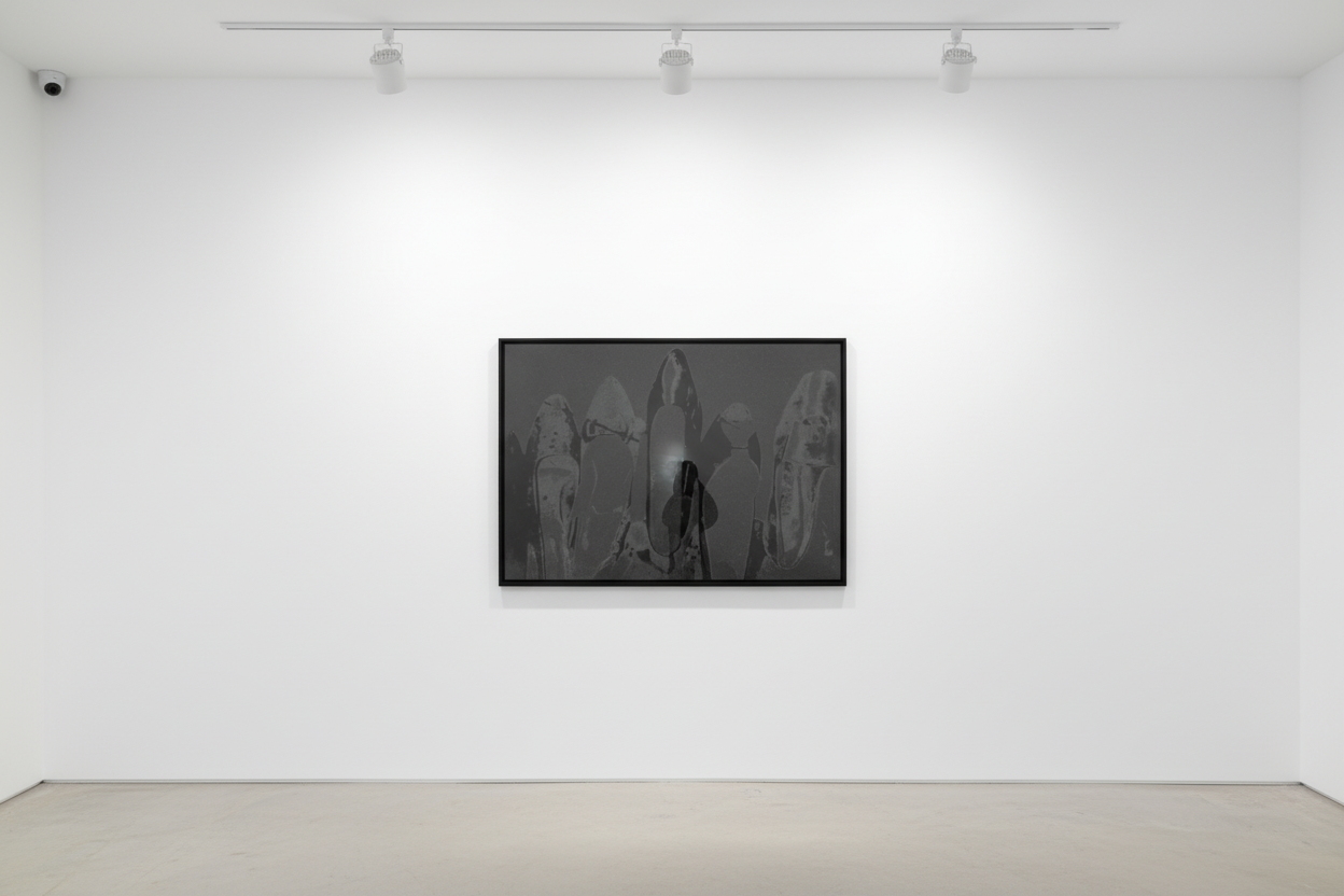 Andy Warhol - Diamond Dust Shoes F.S. II 252, (Deluxe Edition), 1980, Screen print with diamond dust on Arches Aquarelle w...