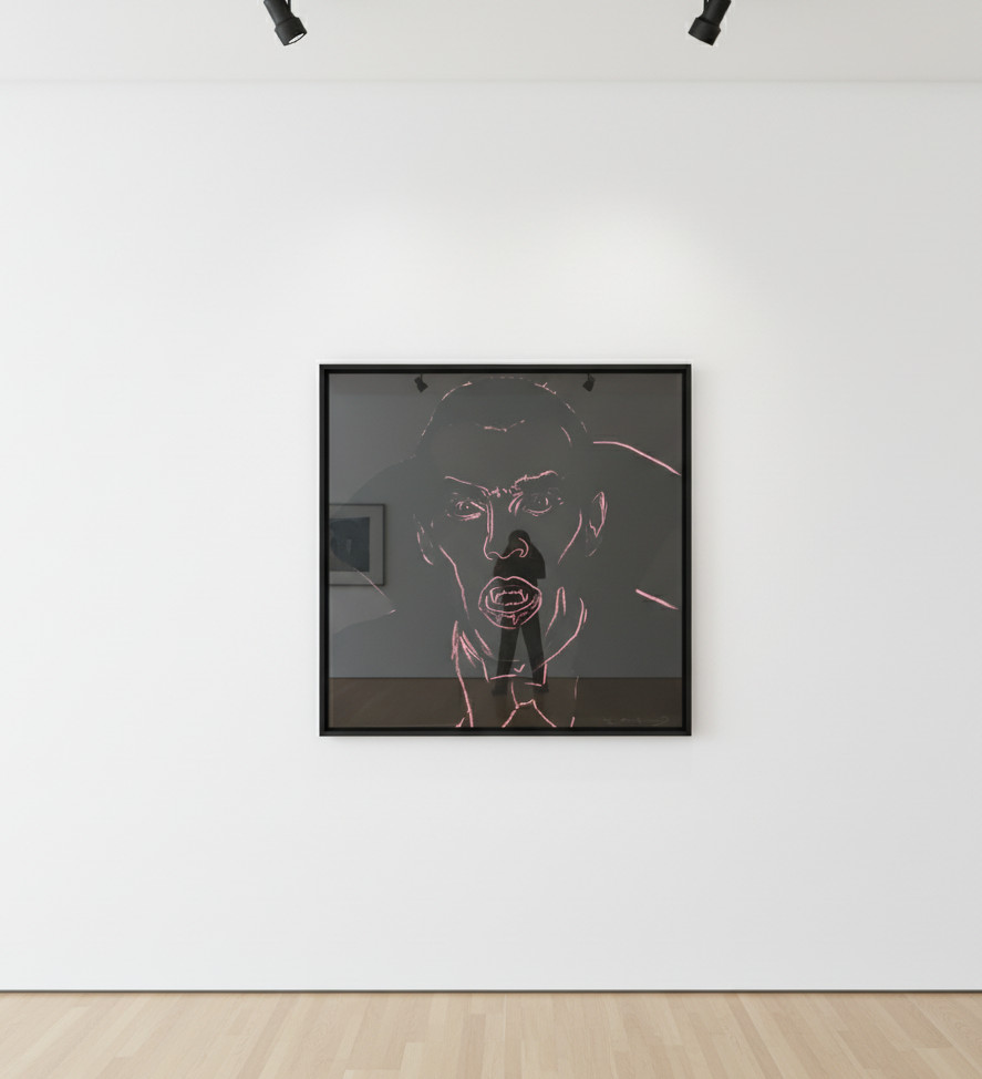 Andy Warhol - Dracula F.S. II 264, from Myths, 1981, Screen print with diamond dust on Lenox Museum Board