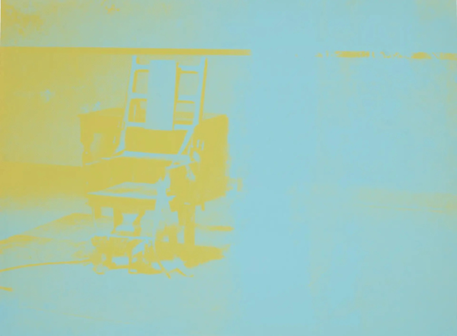 Andy Warhol - Electric Chair F.S. II 77, 1971, Screen print