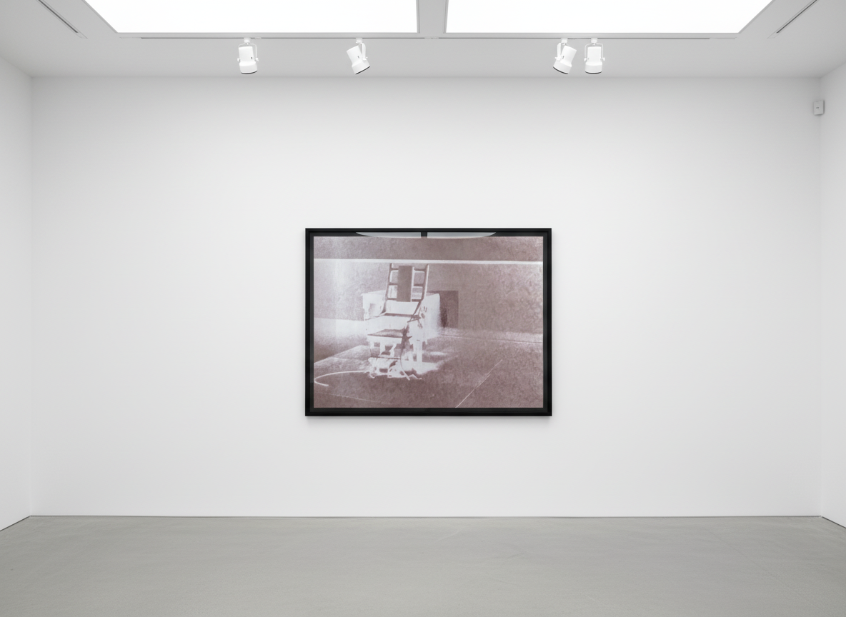 Andy Warhol - Electric Chair F.S. II 78, 1971, Screen print