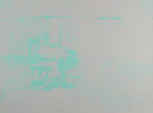 Andy Warhol - Electric Chair F.S. II 80, 1971, Screen print