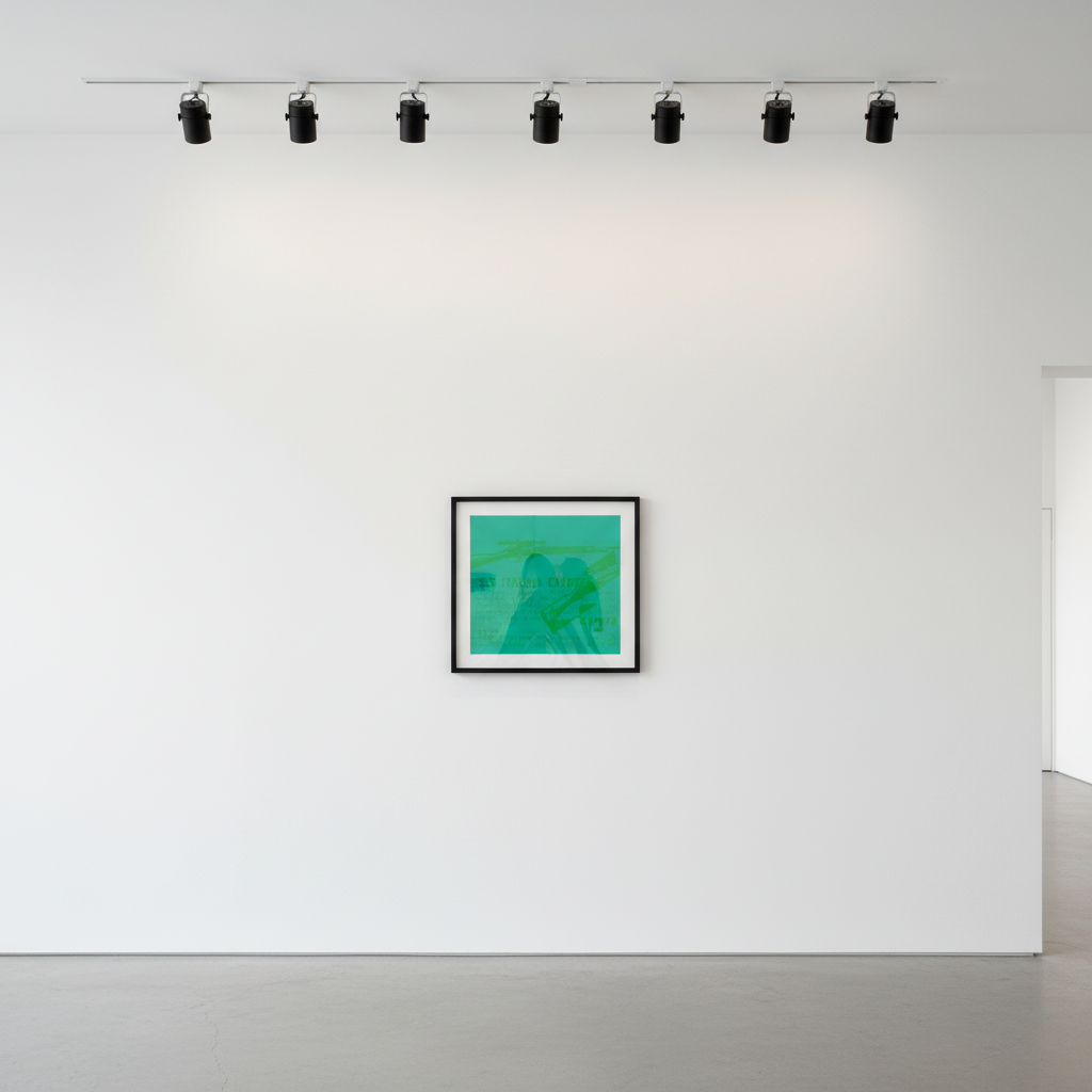 Andy Warhol - Flash - November 22 , 1963 F.S. II 37, 1968, Screen print and Teletype text on paper