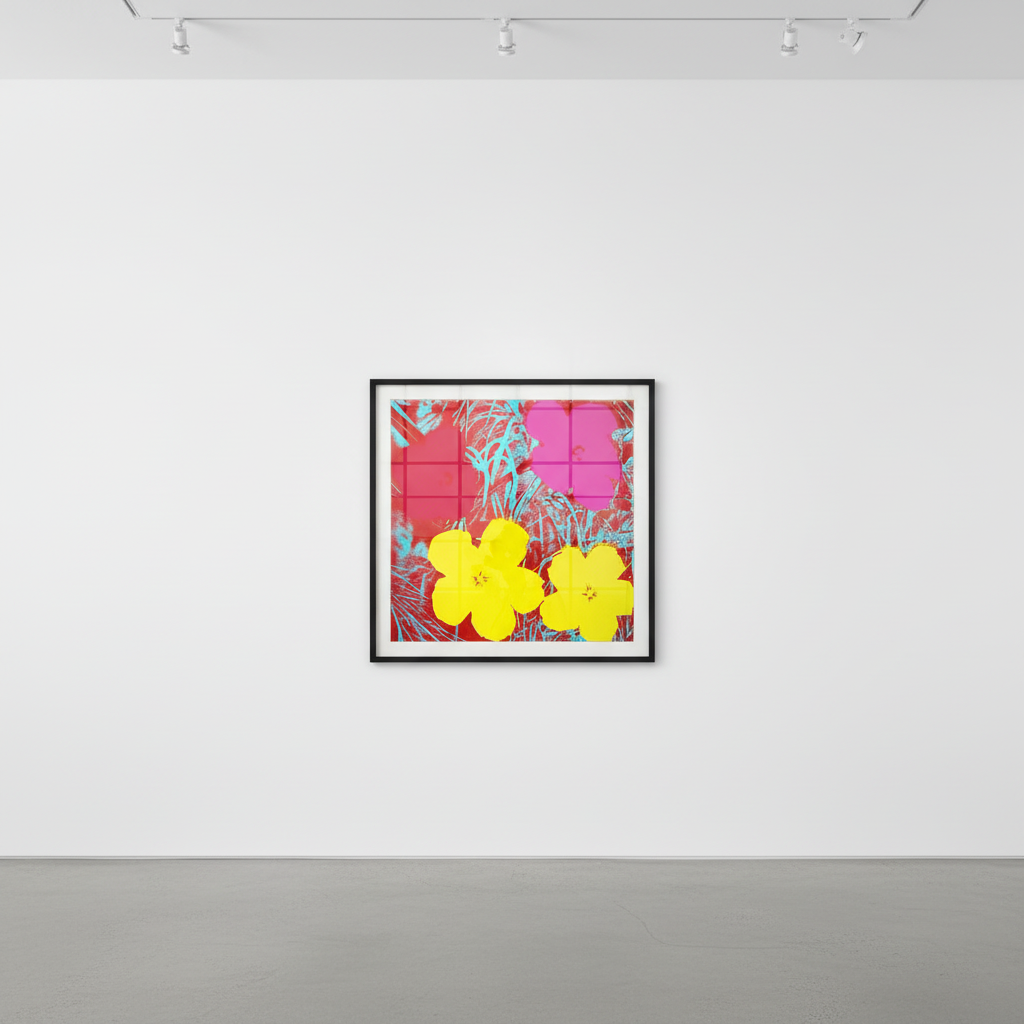 Andy Warhol - Flowers F.S. II 71, 1970, Screen print