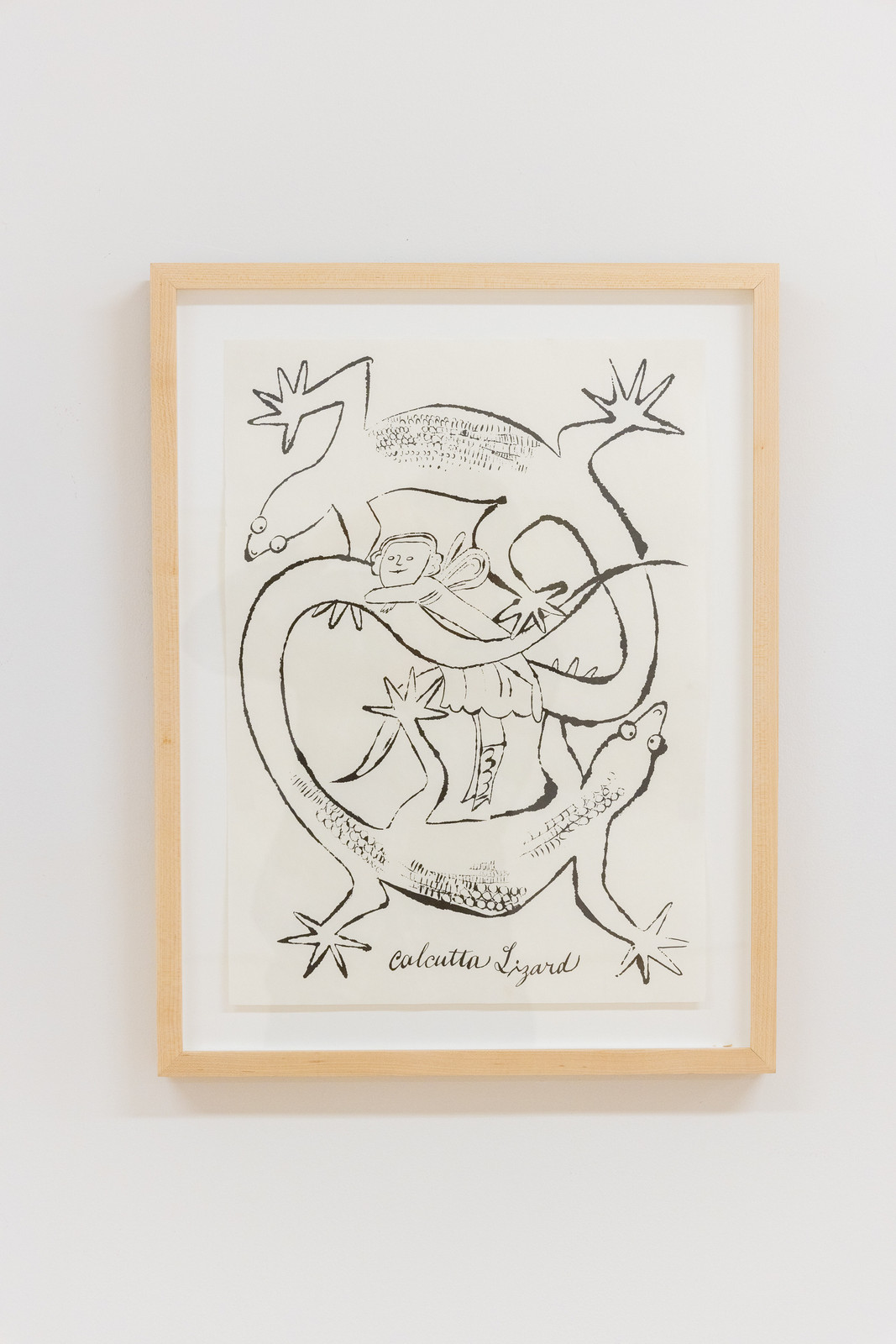 Andy Warhol - From The Wonderful World of Fleming-Joffe, Calcutta Lizard, 1960, Photo lithographed illustration