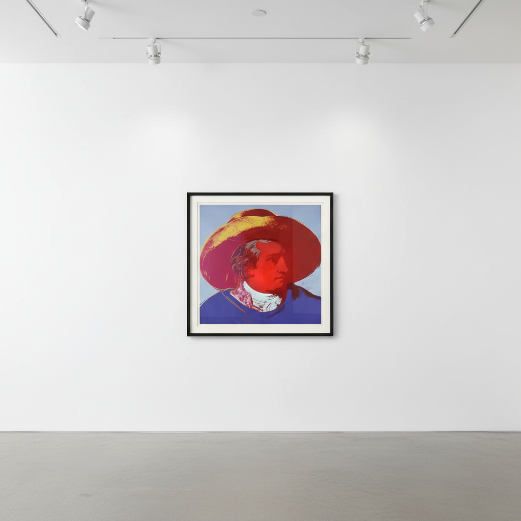 Andy Warhol - Goethe F.S. II 271, 1982, Screen print