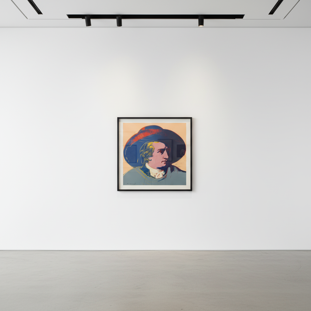 Andy Warhol - Goethe F.S. II 273, 1982, Screen print