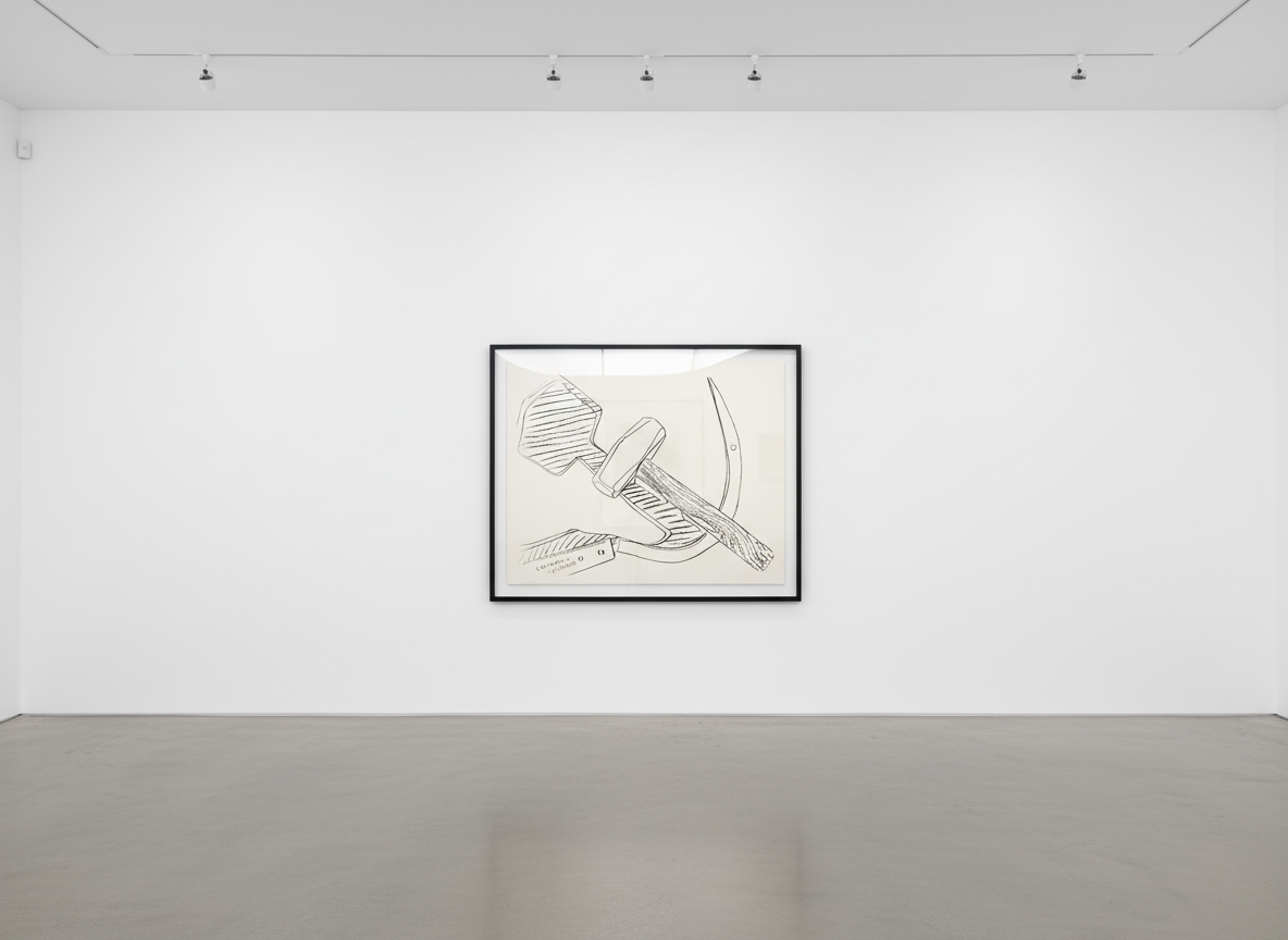 Andy Warhol - Hammer and Sickle (Special Edition) FS II.171, 1977, Screen print on Strathmore Bristol Paper
Signed and num...