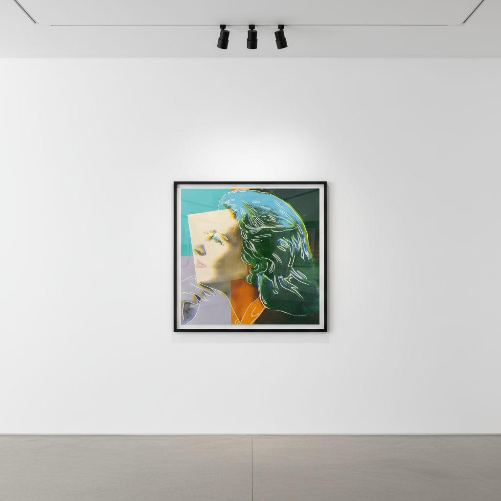 Andy Warhol - Ingrid Bergman Herself F.S. II 313, 1983, Screen print on Lenox Museum Board