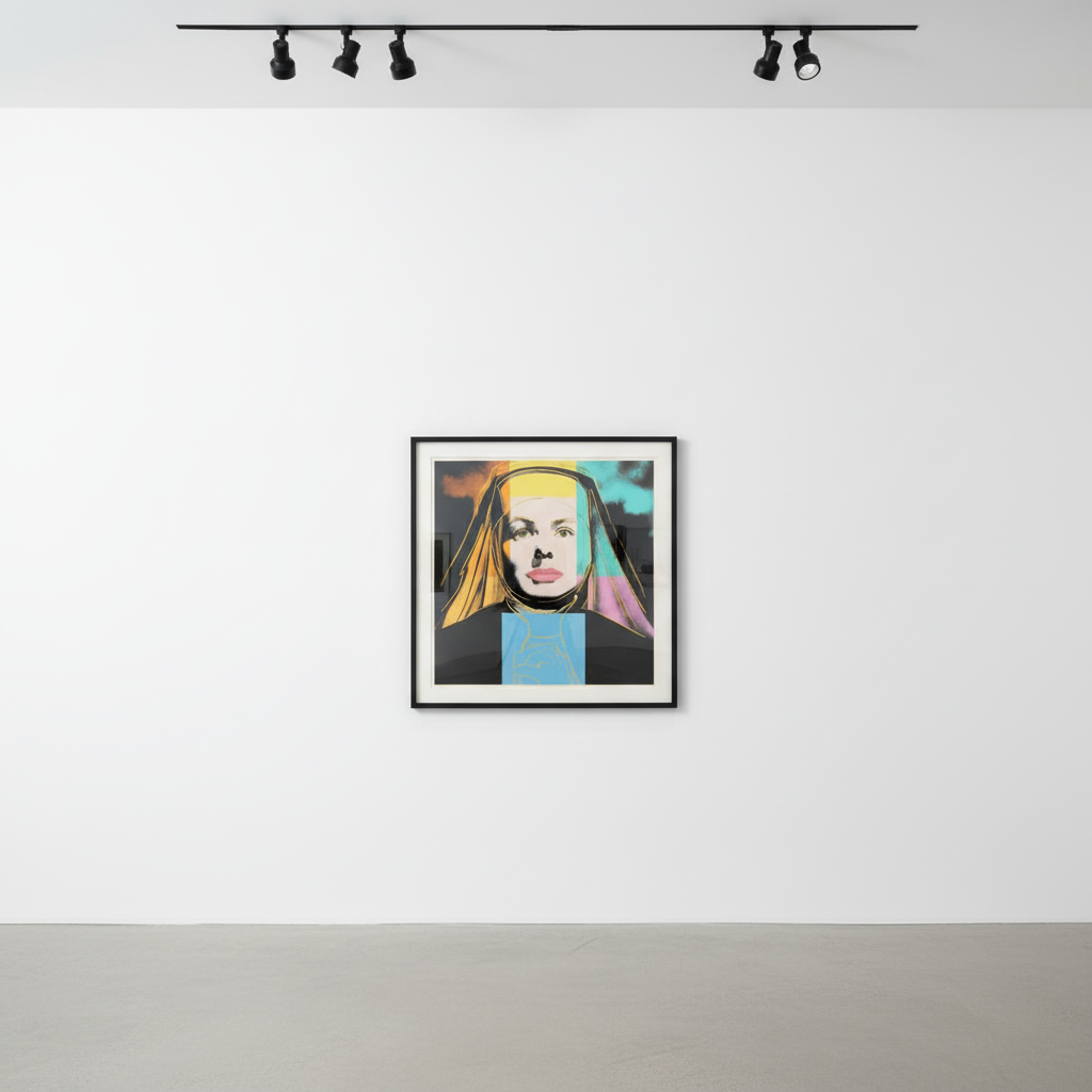 Andy Warhol - Ingrid Bergman The Nun F.S. II 314, 1983, Screen print on Lenox Museum Board