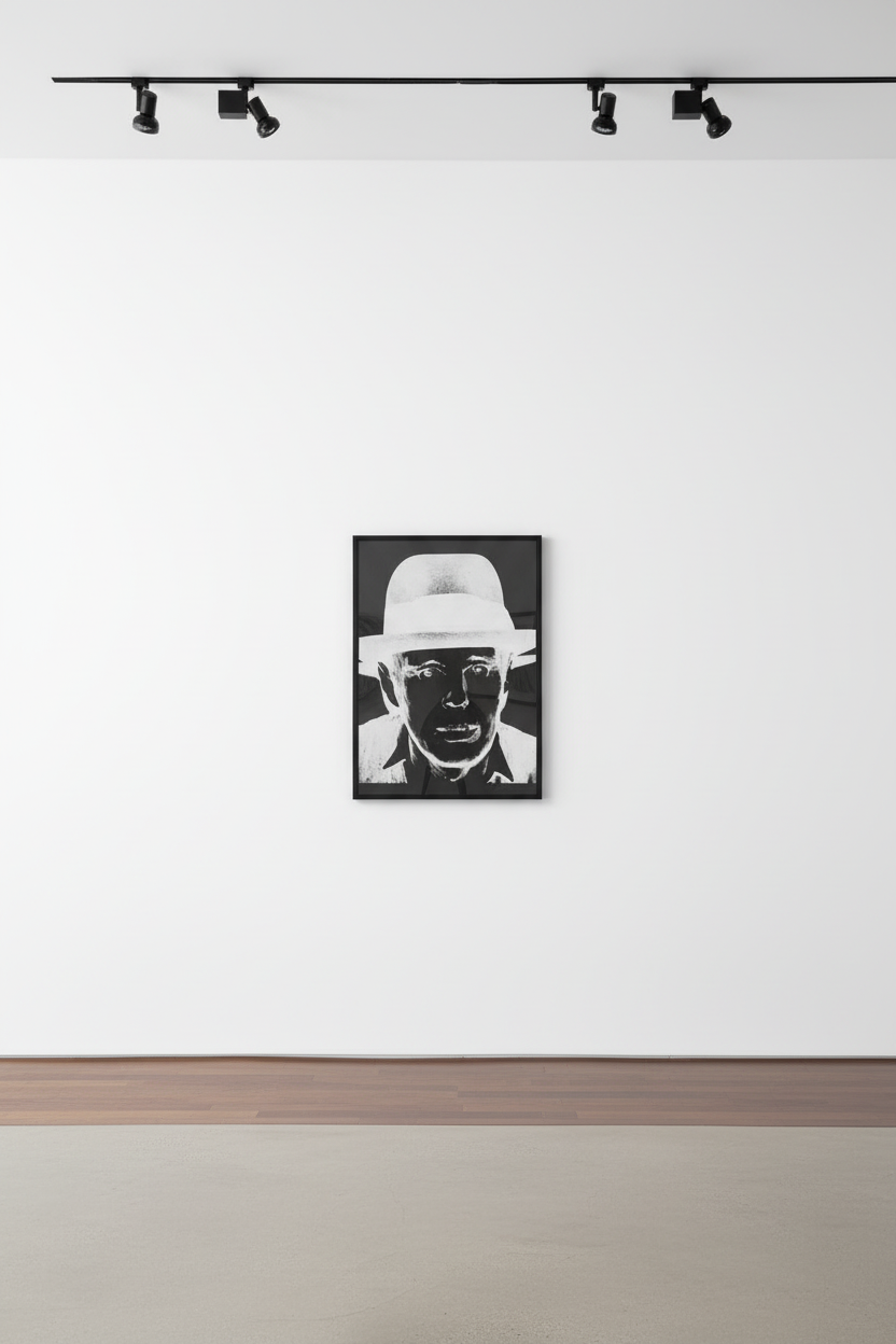 Andy Warhol - Joseph Beuys F.S. II 245, 1980, Screen print on Lenox Museum Board