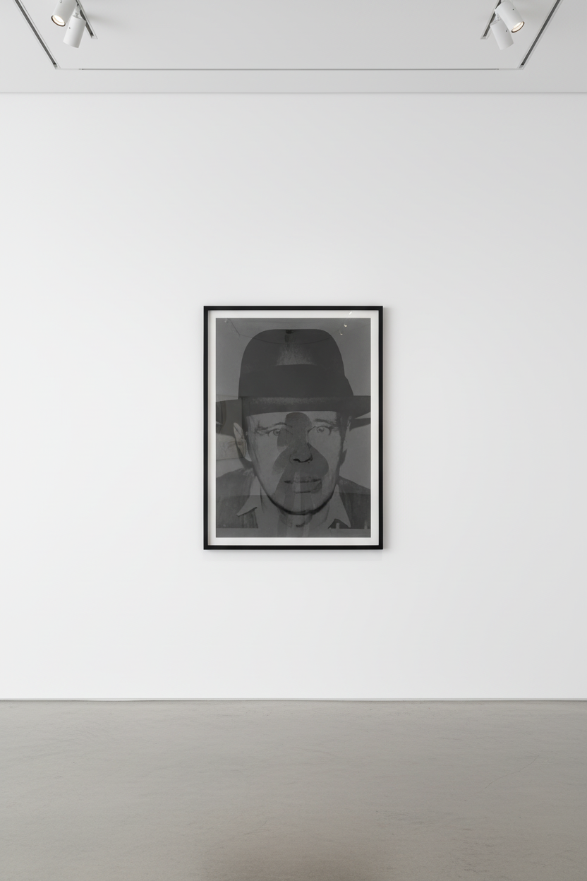 Andy Warhol - Joseph Beuys F.S. II 246, 1980, Screen print on Lenox Museum Board