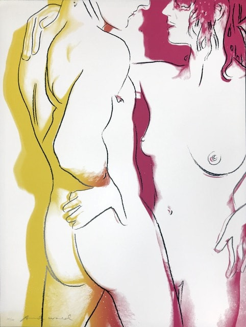 Andy Warhol - Love F.S. II 311, 1983, Screen print on Rives BFK paper