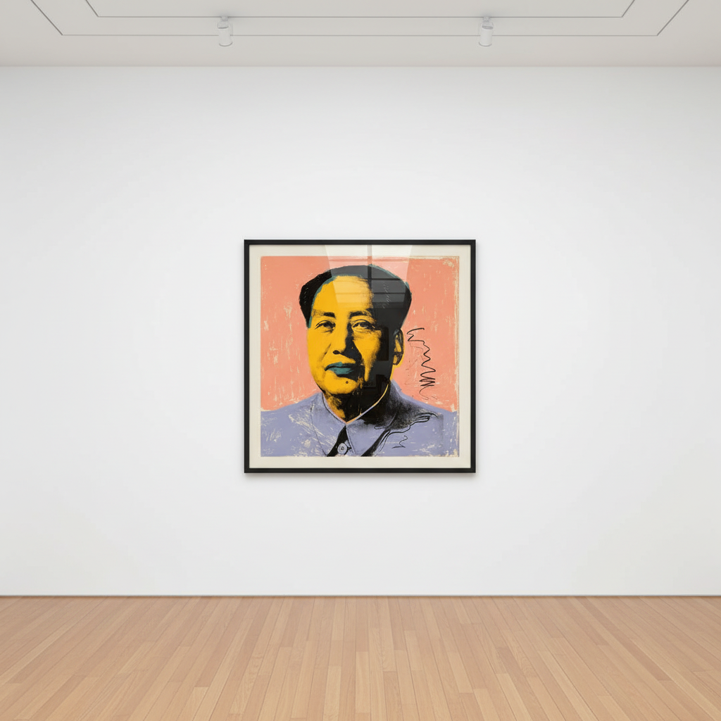 Andy Warhol - Mao F.S. II 92, 1972, Screen print on Beckett High White Paper