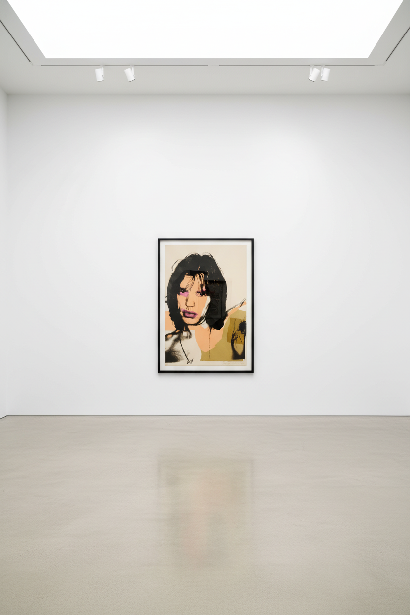 Andy Warhol - Mick Jagger F.S. II 141, 1975, Screen print