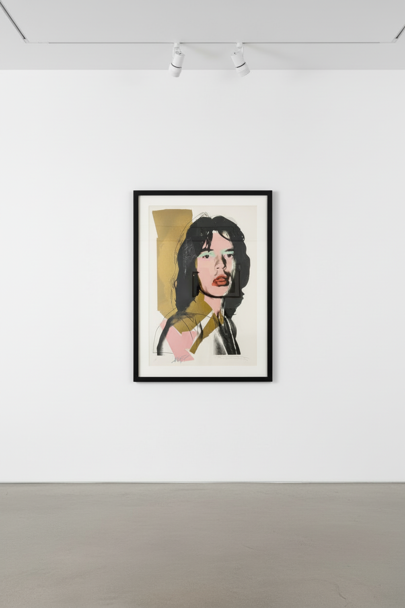 Andy Warhol - Mick Jagger F.S. II 143, 1975, Screen print