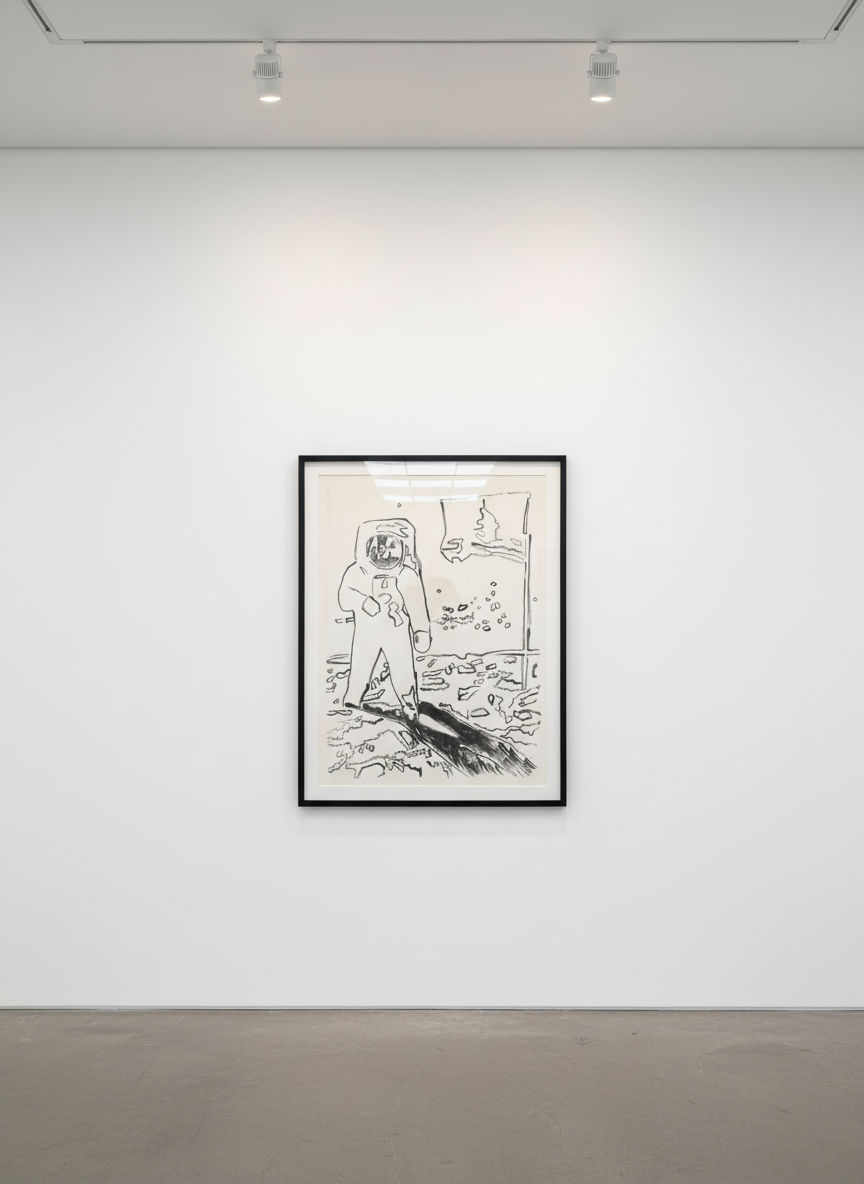 Andy Warhol - Moonwalk, 1987, Synthetic polymer paint on paper
Executed in 1986-1987 this work is stamped by the Estate of...