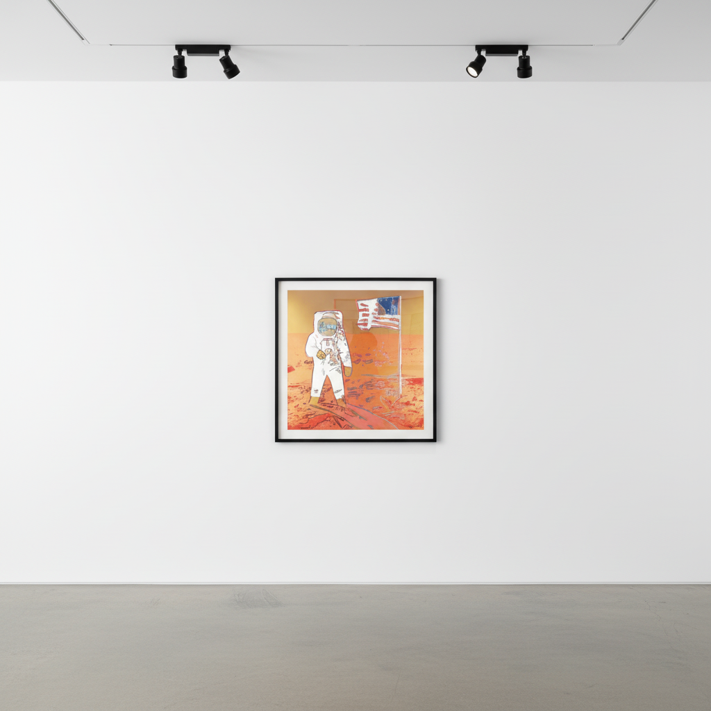 Andy Warhol - Moonwalk Trial Proof TP 1/66, 1987, Unique screen print in colours, 1987, on Lenox Museum Board, signed with...