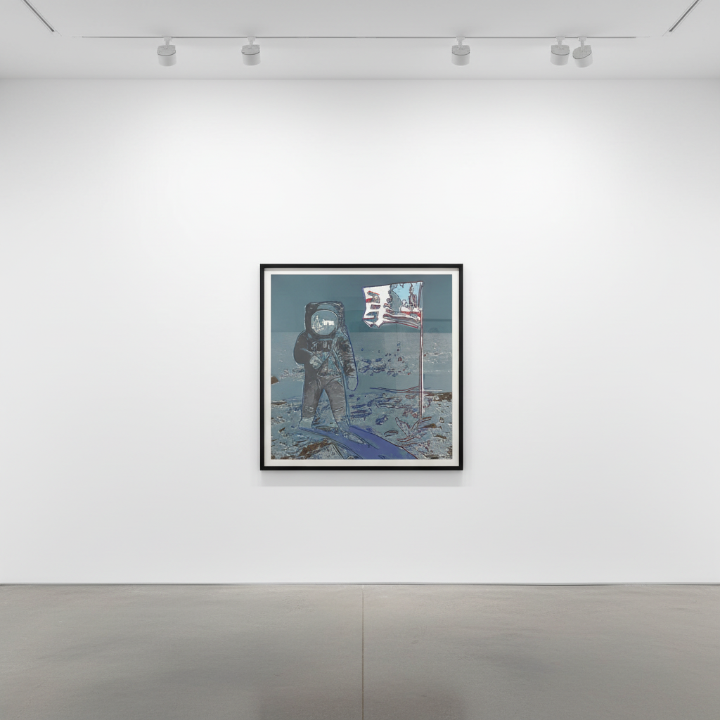 Andy Warhol - Moonwalk Trial Proof TP 19/66, 1987, unique screenprint in colors, 1987, on Lenox Museum Board, with the art...