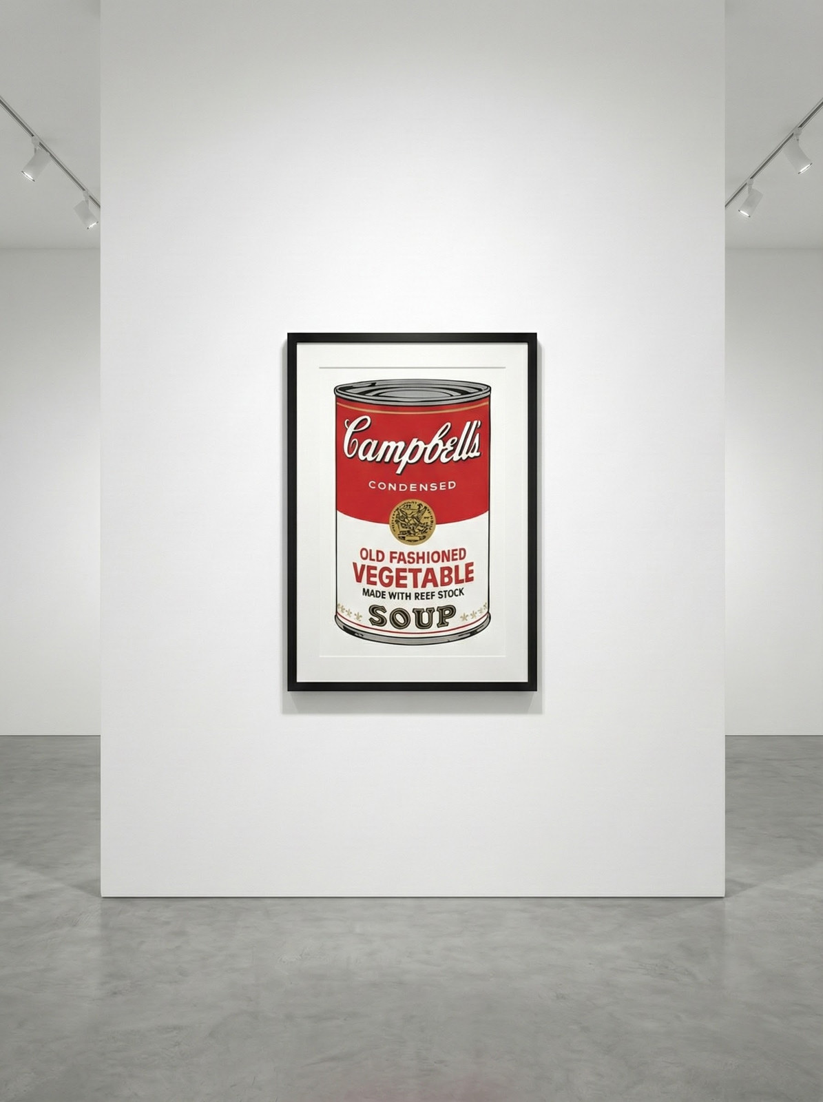 Andy Warhol - Old Fashioned Vegetable Soup F.S. II 54, 1969, Screen print