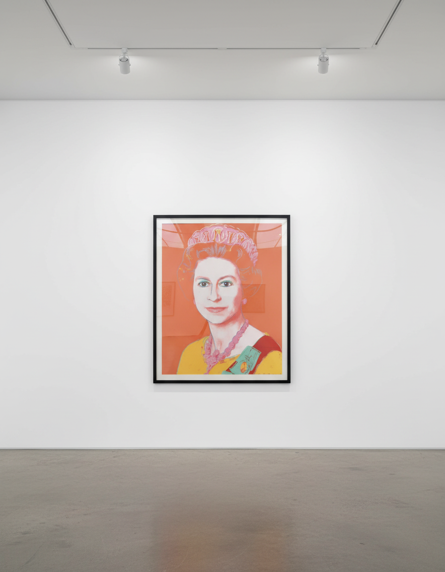 Andy Warhol - Queen Elizabeth Trial Proof TP 30/30 from Reigning Queens, 1985, Screen print on Lenox Museum Board