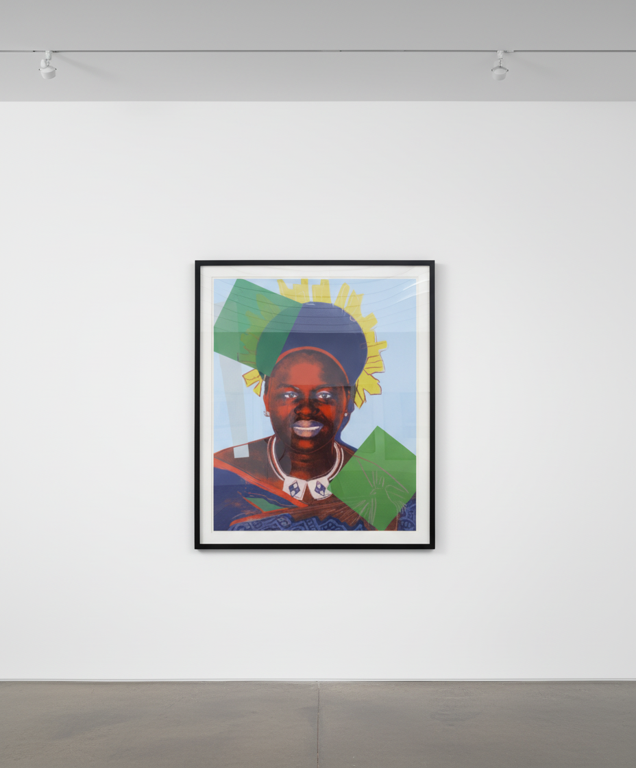 Andy Warhol - Queen Ntombi Twala of Swaziland F.S. II 346-349, from Reigning Queens, 1985, The complete set of four screen...