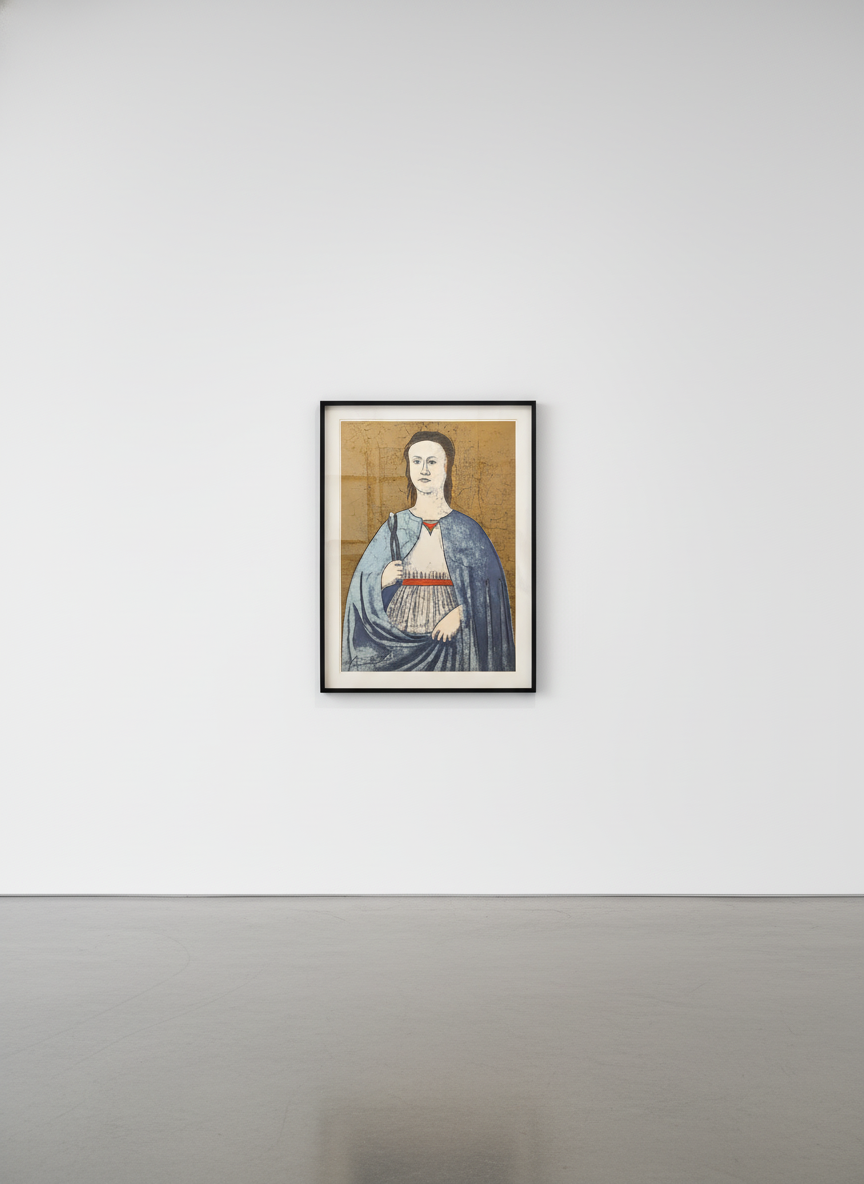 Andy Warhol - Saint Apollonia F.S. II 332, 1984, Screen print on Essex Offset Kid Finish paper