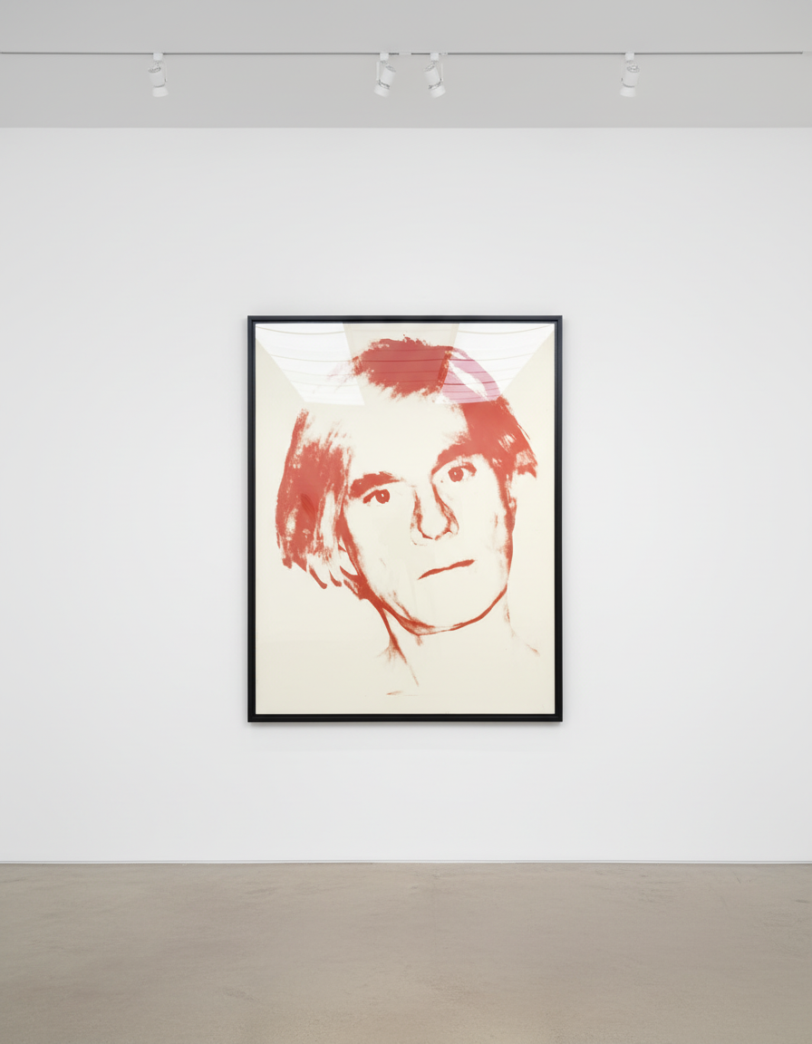 Andy Warhol - Self-Portrait F.S. IIIC 28, 1977, Screen Print on Curtis Rag paper