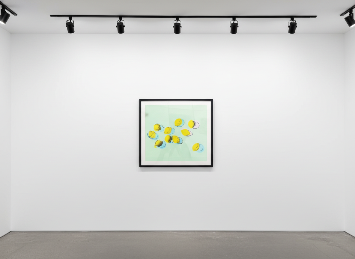 Andy Warhol - Space Fruit: Lemons F.S. II 196, 1978, Screen print on Lenox Museum Board
