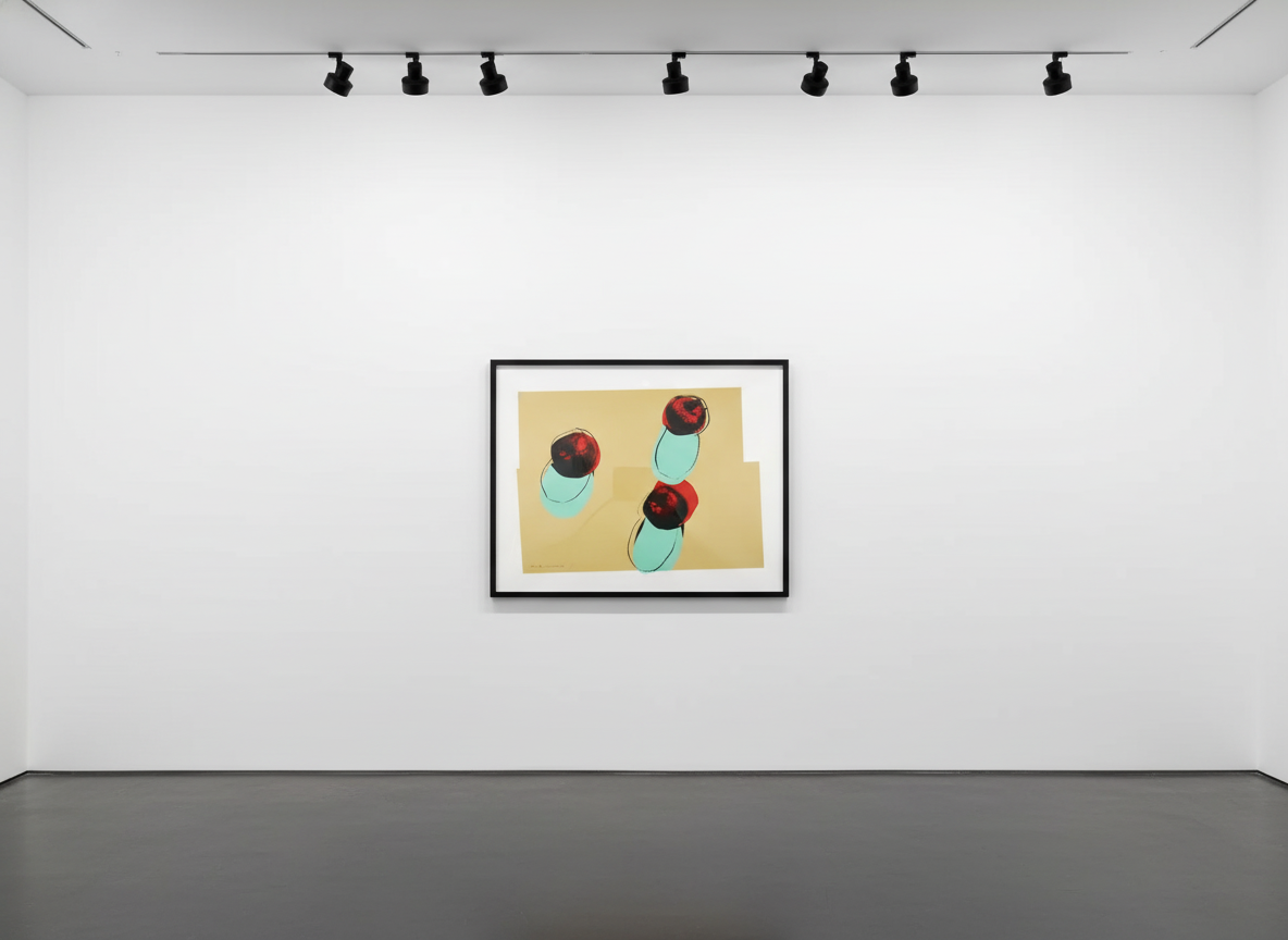 Andy Warhol - Space Fruit: Still Lifes, Apples F.S. II 200, 1979, Screen print on Lenox Museum Board