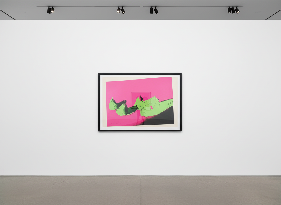 Andy Warhol - Space Fruit: Still Lifes, Pears F.S. II 203, 1979, Screen print on Lenox Museum Board