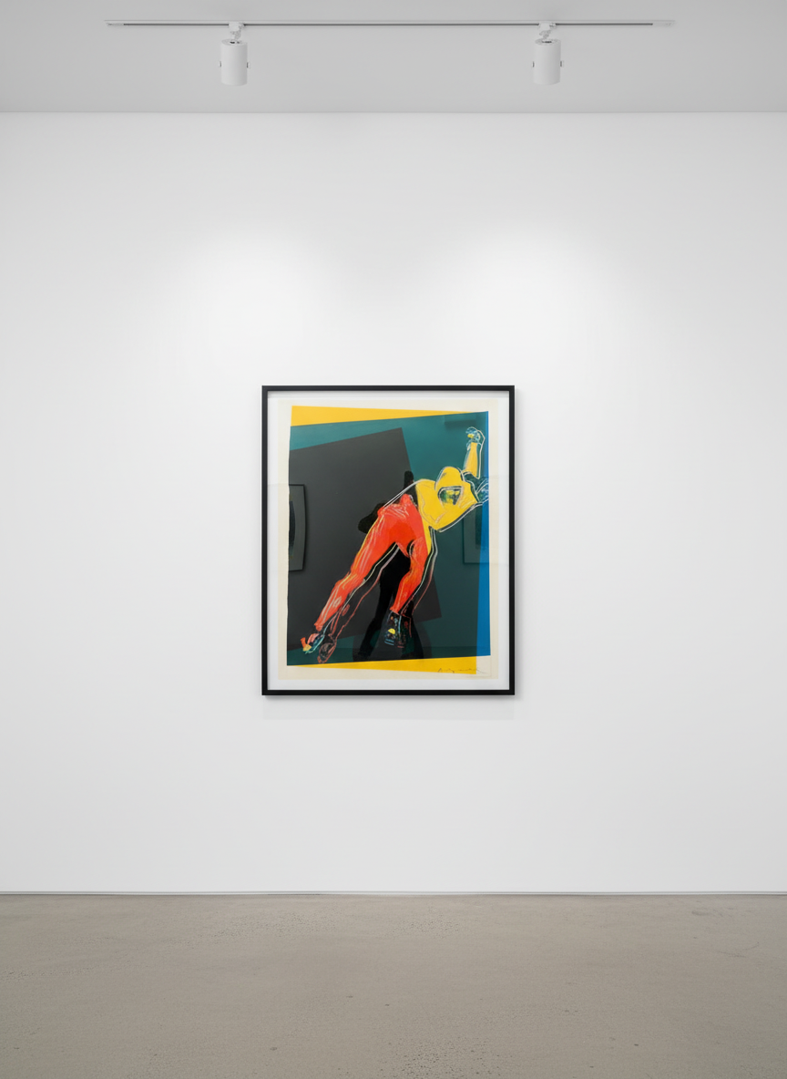 Andy Warhol - Speed Skater (FS, II 303), 1983, Screen print on Arches 88 paper