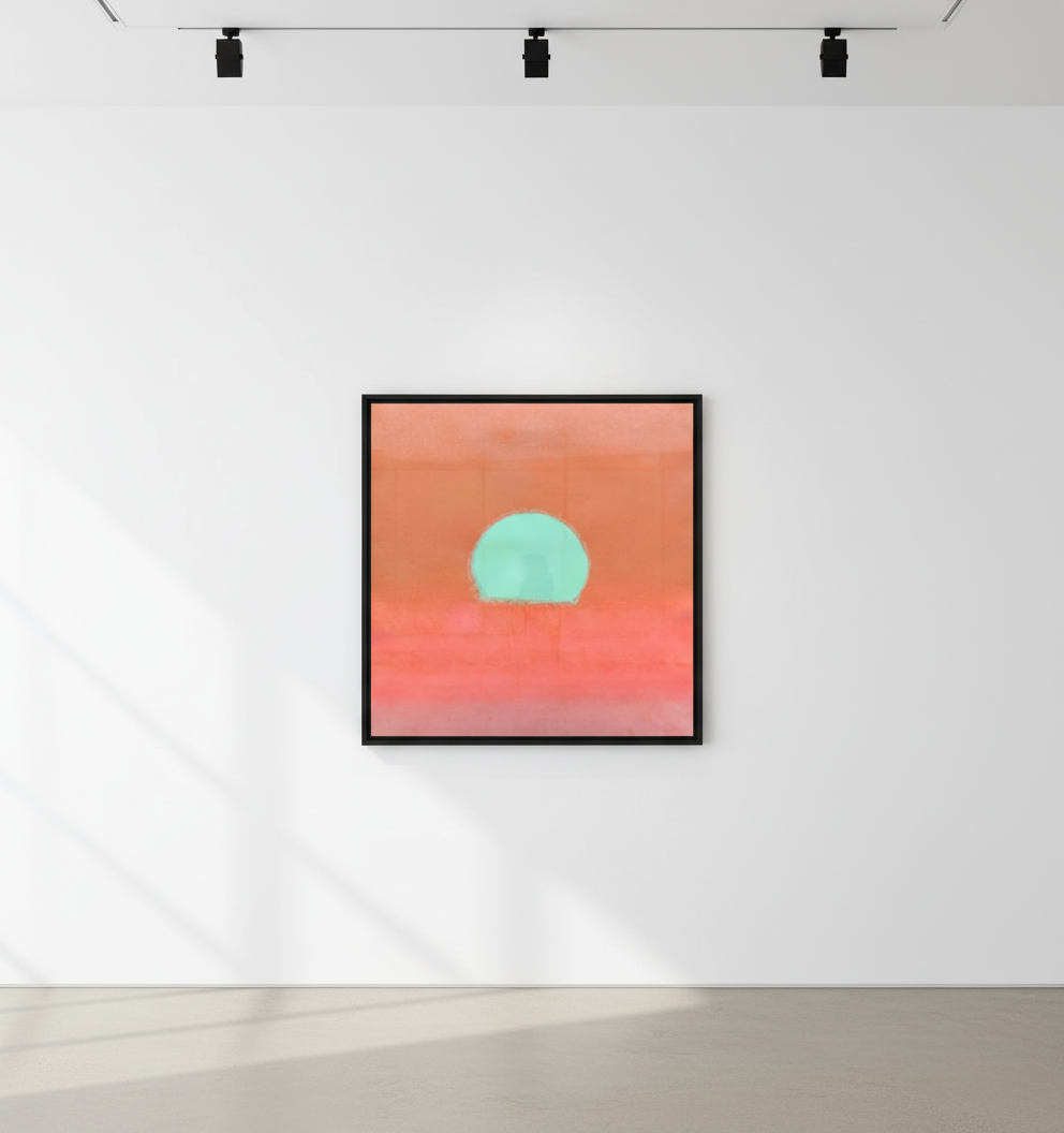 Andy Warhol - Sunset F.S. II 85-88 Coral, 1972, Screen print