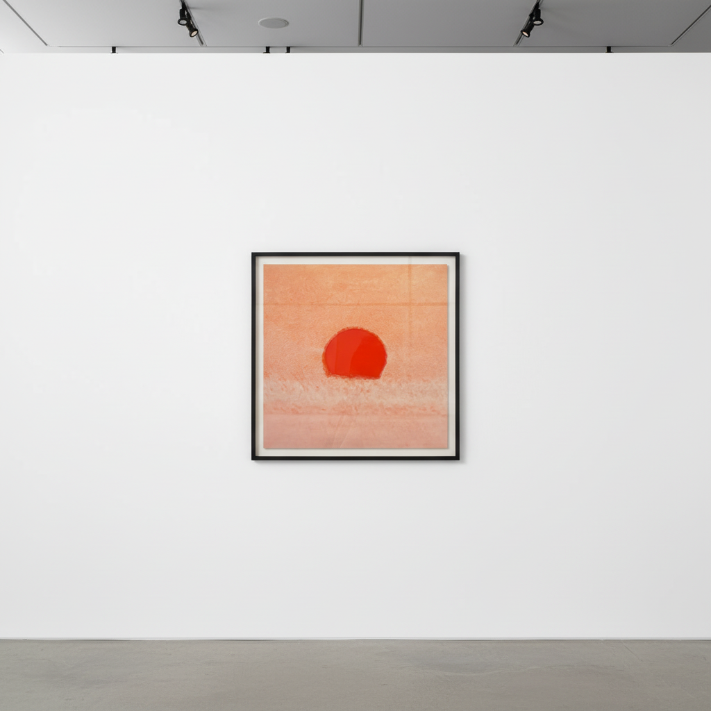 Andy Warhol - Sunset F.S. II 85-88 (Red Orange), 1972, Screen print