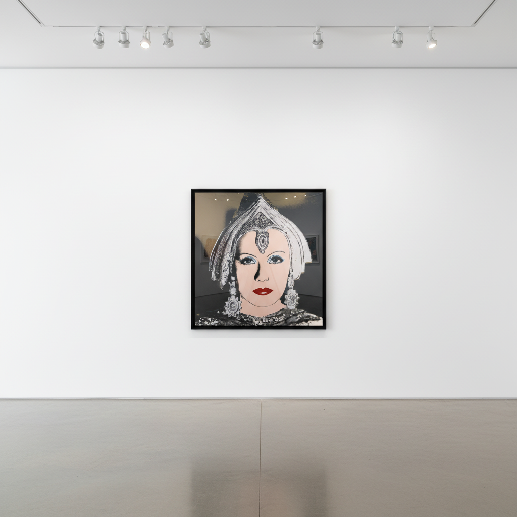 Andy Warhol - The Star Trial Proof TP 6/30 from Myths, 1981, Screen print with diamond dust on Lenox Museum Board