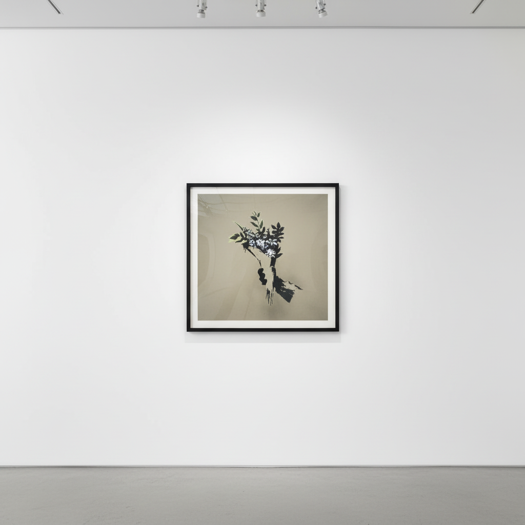 Banksy - Bunch of Flowers, 2021, Hand finished Screenprint on Board
Signed
Unique