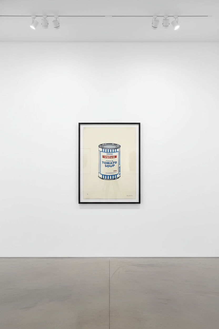 Banksy - Soup Can (Original) (Signed), 2005, Screen print