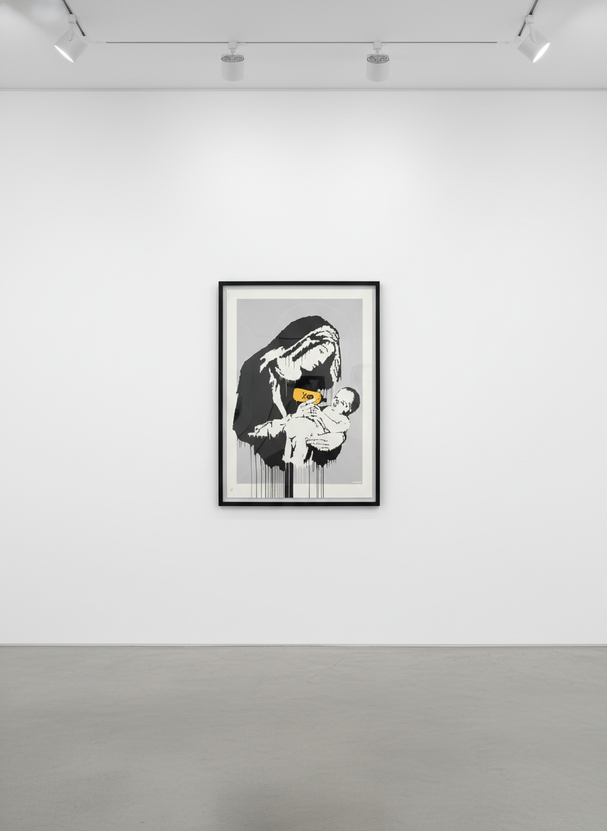 Banksy - Toxic Mary (Unsigned), 2003, Screen print