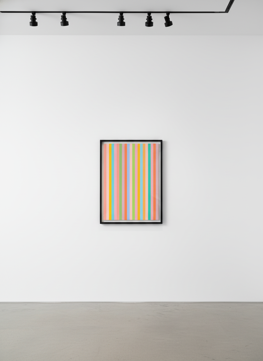 Bridget Riley - And About, 2011, Screenprint