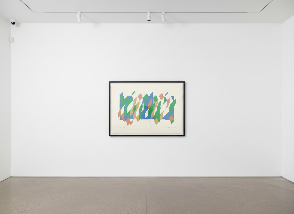 Bridget Riley - Arcadia 6, 2013, Screenprint