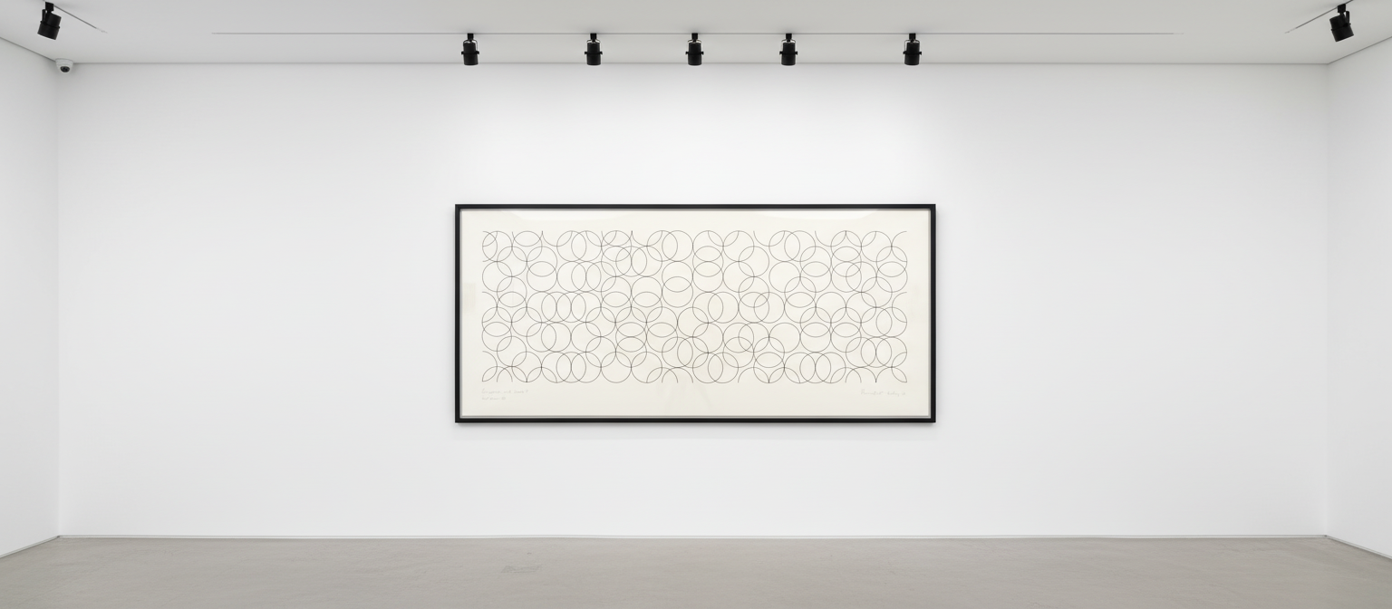 Bridget Riley - Composition With Circles 7, 2011, Screenprint