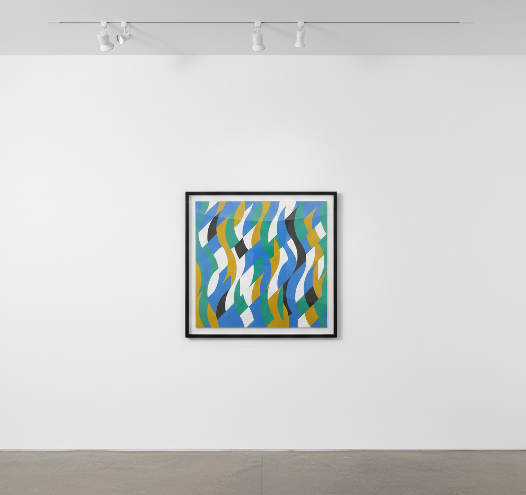 Bridget Riley - Echo, 1998, Screenprint