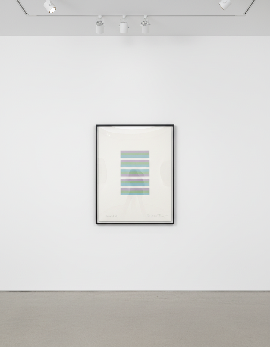 Bridget Riley - Intervals I, 2019, Screenprint