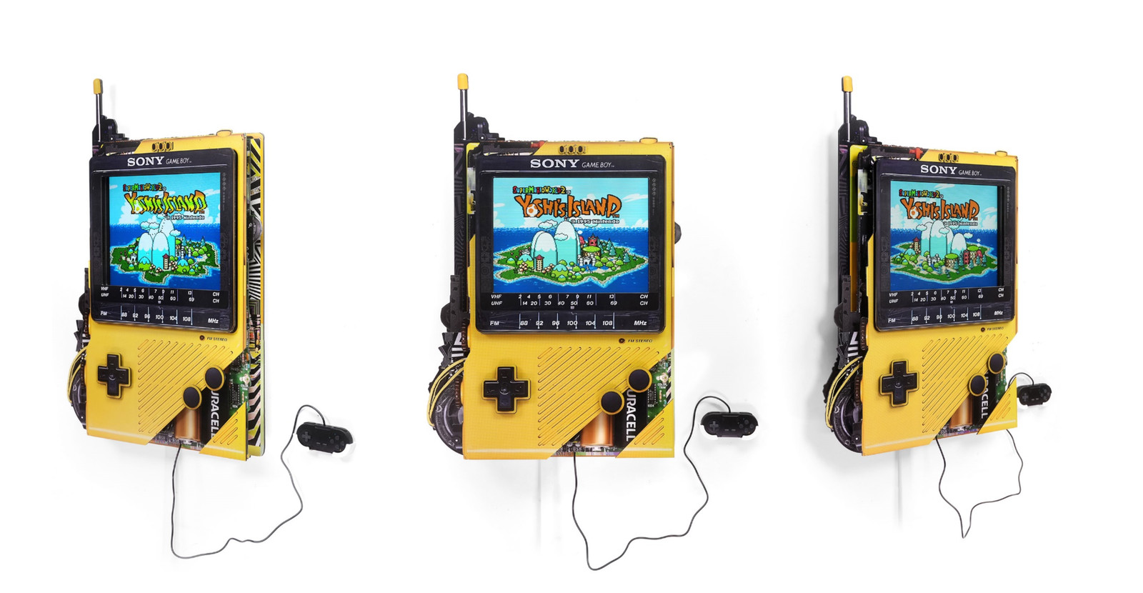 Connor Gottfried - Integrated Circuits, 2025, Aluminum composite panelling, 19” IPS screen, Raspberry Pi, SNES emulator, Y...